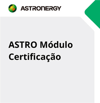 ASTRO Single Glass Módulo Certifica??o IEC61215 & IEC 61730